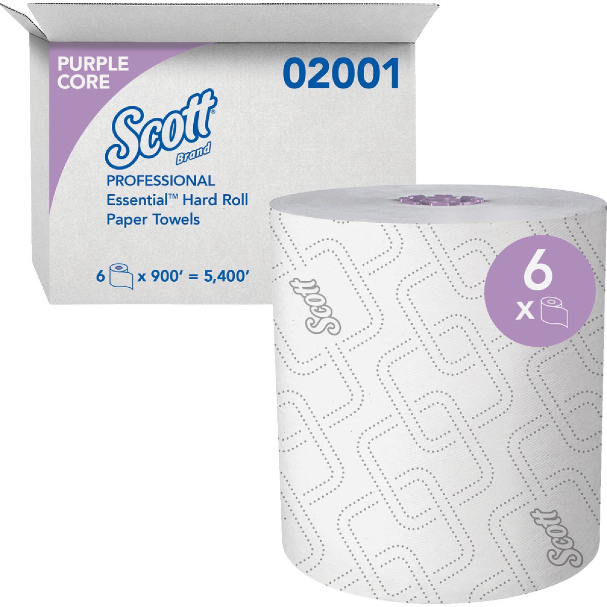 Scott Essential Hard Roll Paper Towel (6-Roll) Image 3