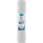 ConTact 17 In. x 36 In. White Bath Mat with Grip Image 1