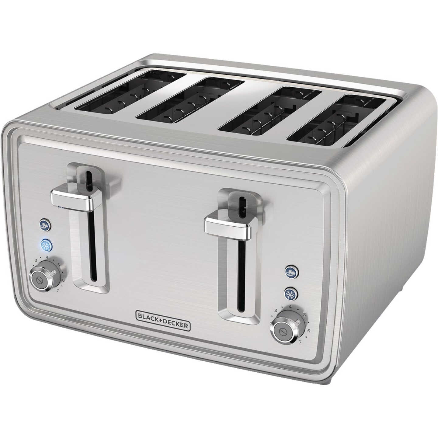 Black & Decker 4-Slice Stainless Steel Toaster Image 1