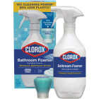 Clorox Fresh Scent Bleach-Free Bathroom Foamer Refillable Cleaner Starter Kit Image 1