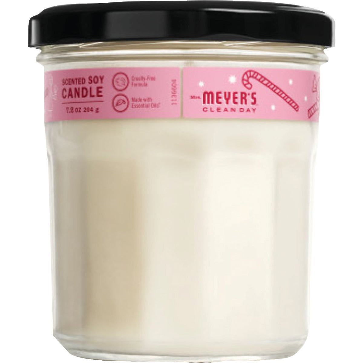 Mrs. Meyer's Clean Day 7.2 Oz. Peppermint Large Soy Candle Image 6