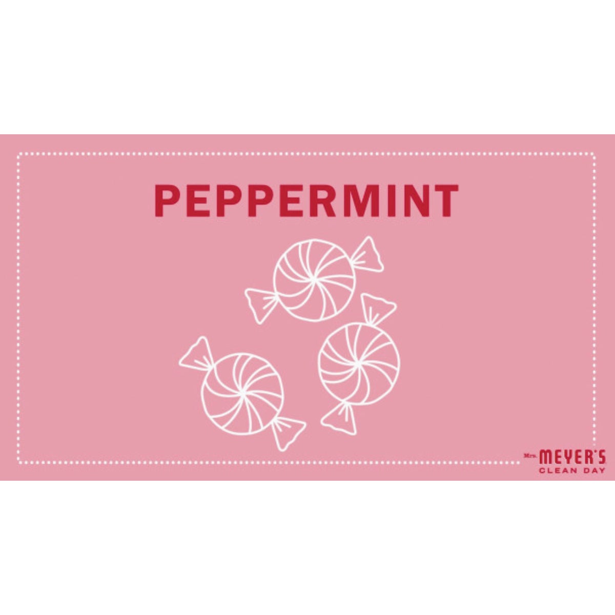 Mrs. Meyer's Clean Day 7.2 Oz. Peppermint Large Soy Candle Image 2