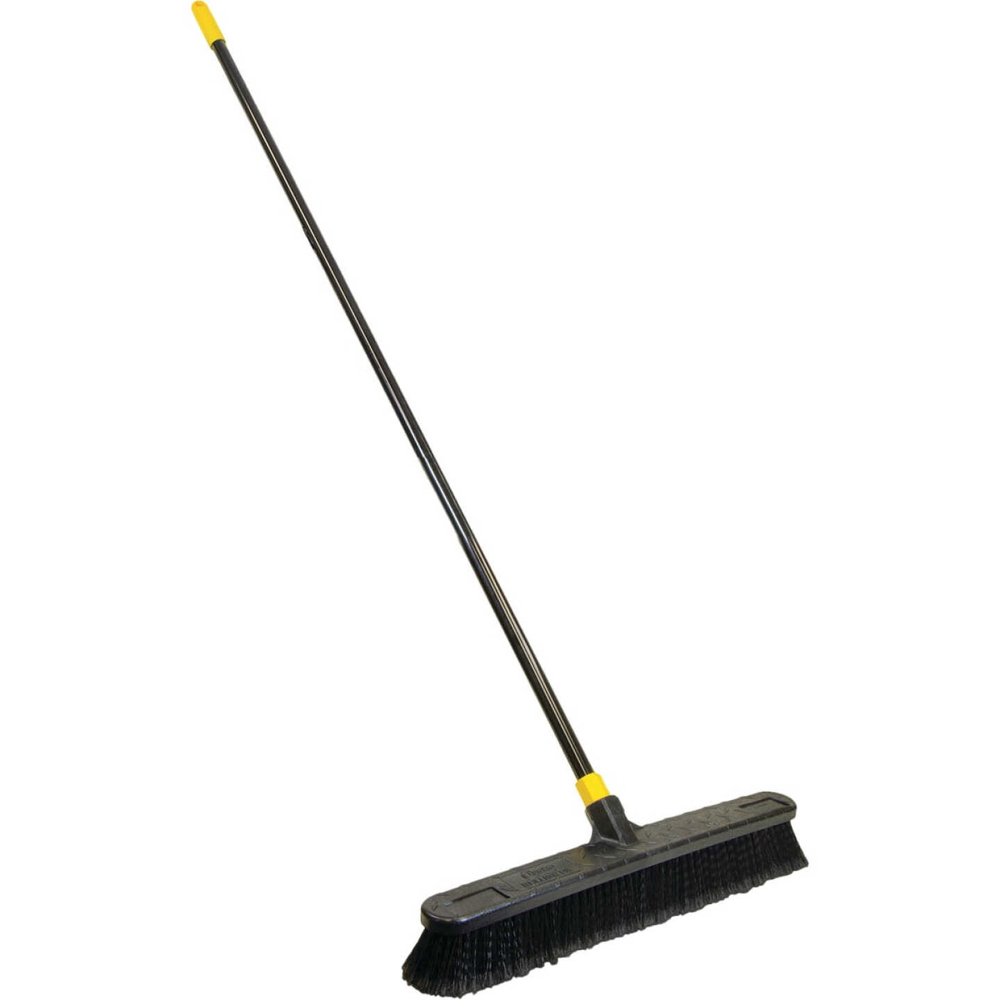 Quickie Bulldozer 24 In. Smooth Surface Push Broom Image 1