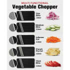 NutriSlicer Mandoline 5-In-1 Multi-Functional Portable Cutter Image 3