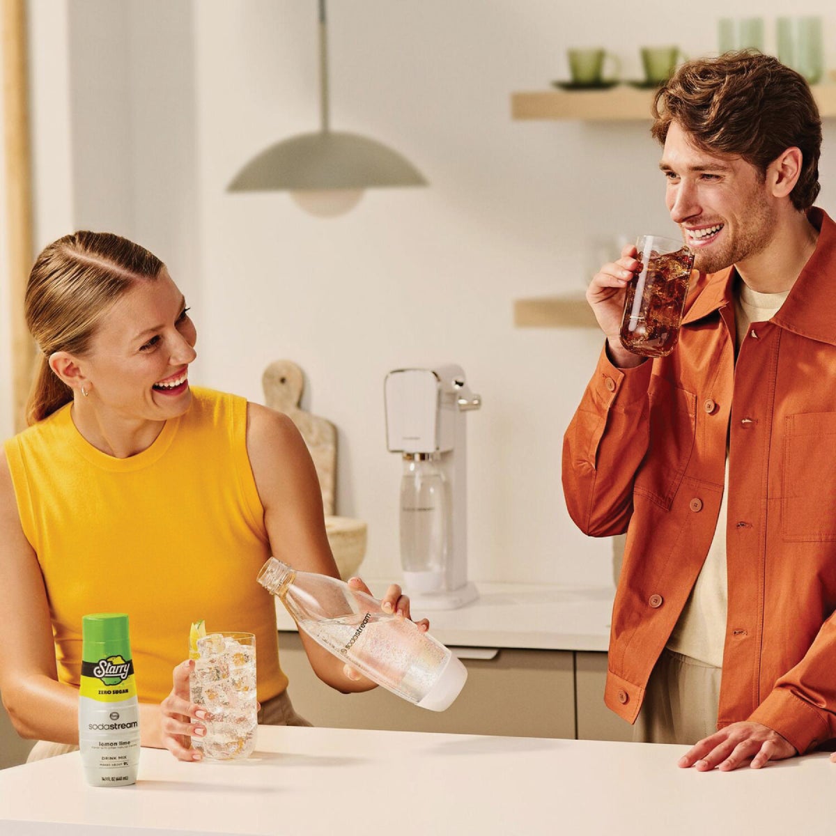 SodaStream 14.9 Oz. Starry Zero Sugar Lemon Lime Sparkling Beverage Mix Image 3