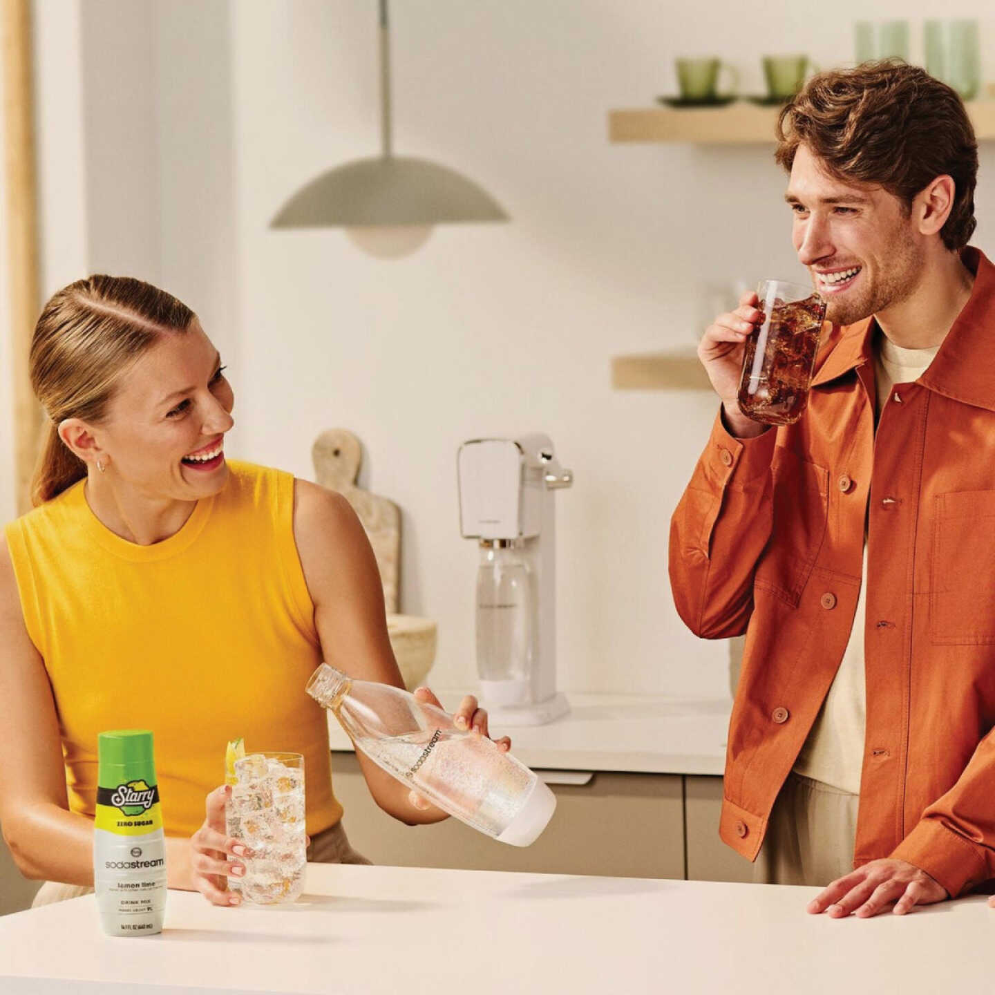 SodaStream 14.9 Oz. Starry Zero Sugar Lemon Lime Sparkling Beverage Mix Image 3