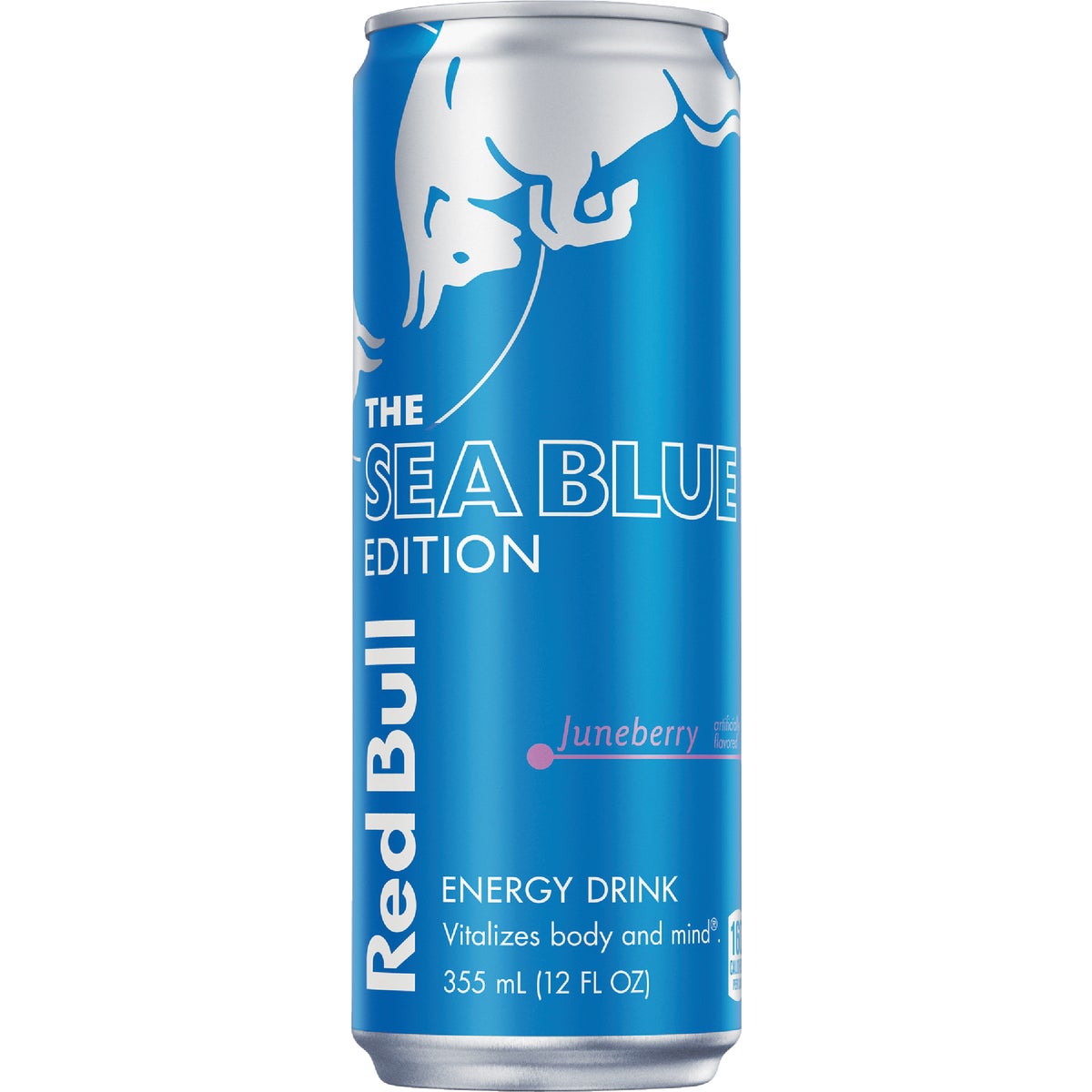 Red Bull 12 Oz. Sea Blue Edition Juneberry Energy Drink