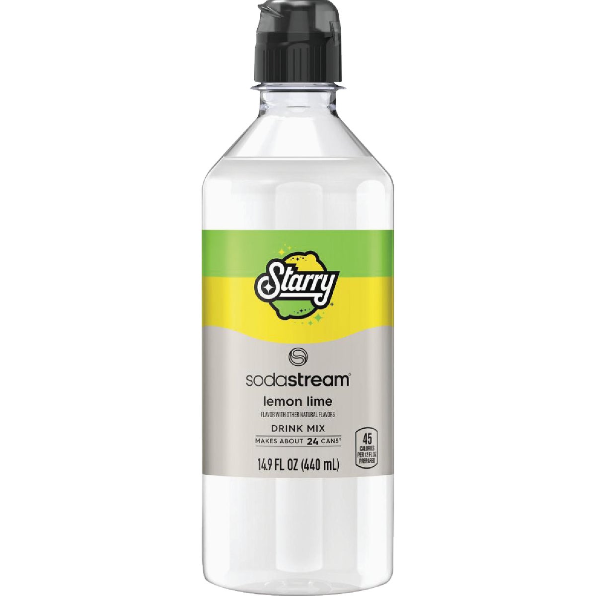 SodaStream 14.9 Oz. Starry Lemon Lime Sparkling Beverage Mix