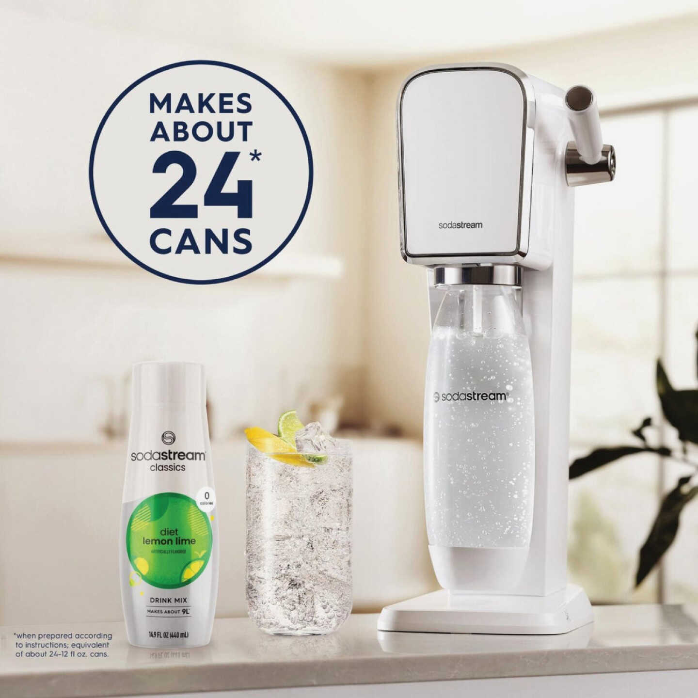 SodaStream 14.9 Oz. Starry Lemon Lime Sparkling Beverage Mix Image 3