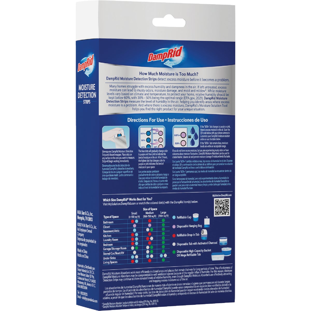 DampRid Moisture Detector Strips (5-Count) Image 5