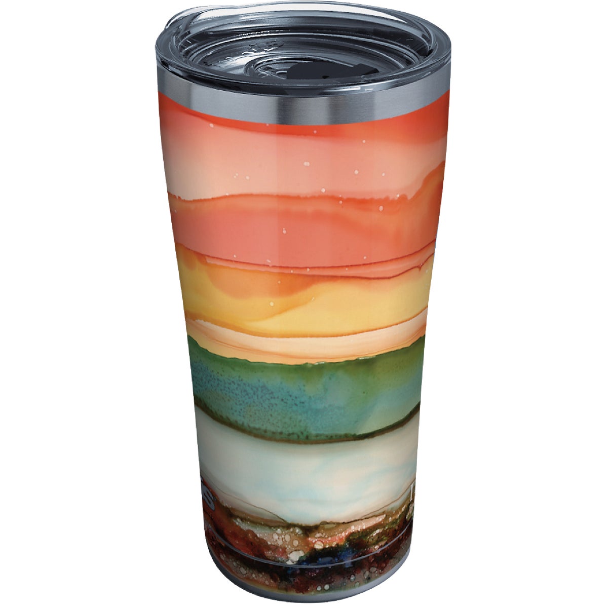 Tervis Inkreel Evening Tides 20 Oz. Stainless Steel Tumbler with Slider Lid Image 1