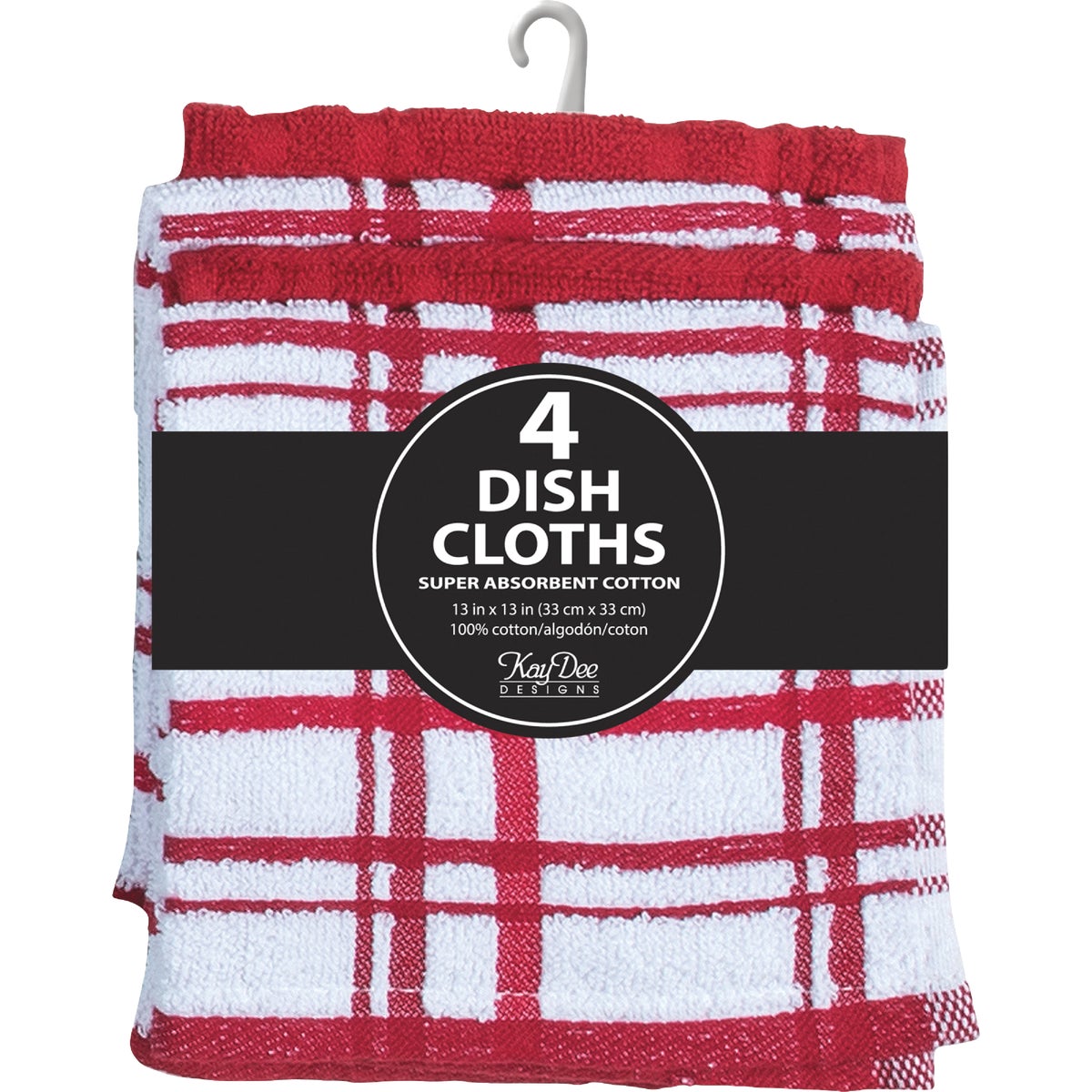  Kay Dee Designs Cinnabar Dish Cloth Set (4-Piece) Image 2