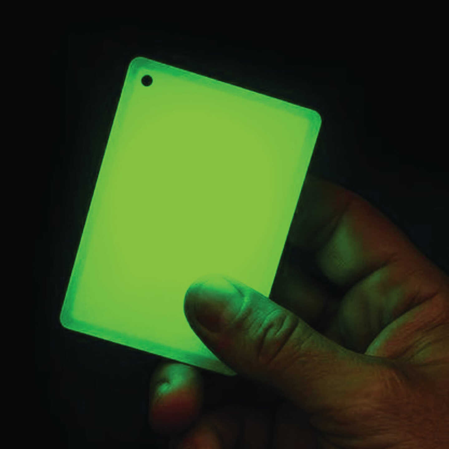 Lucky Jack Glow Grip Card with Velcro Patch Image 1