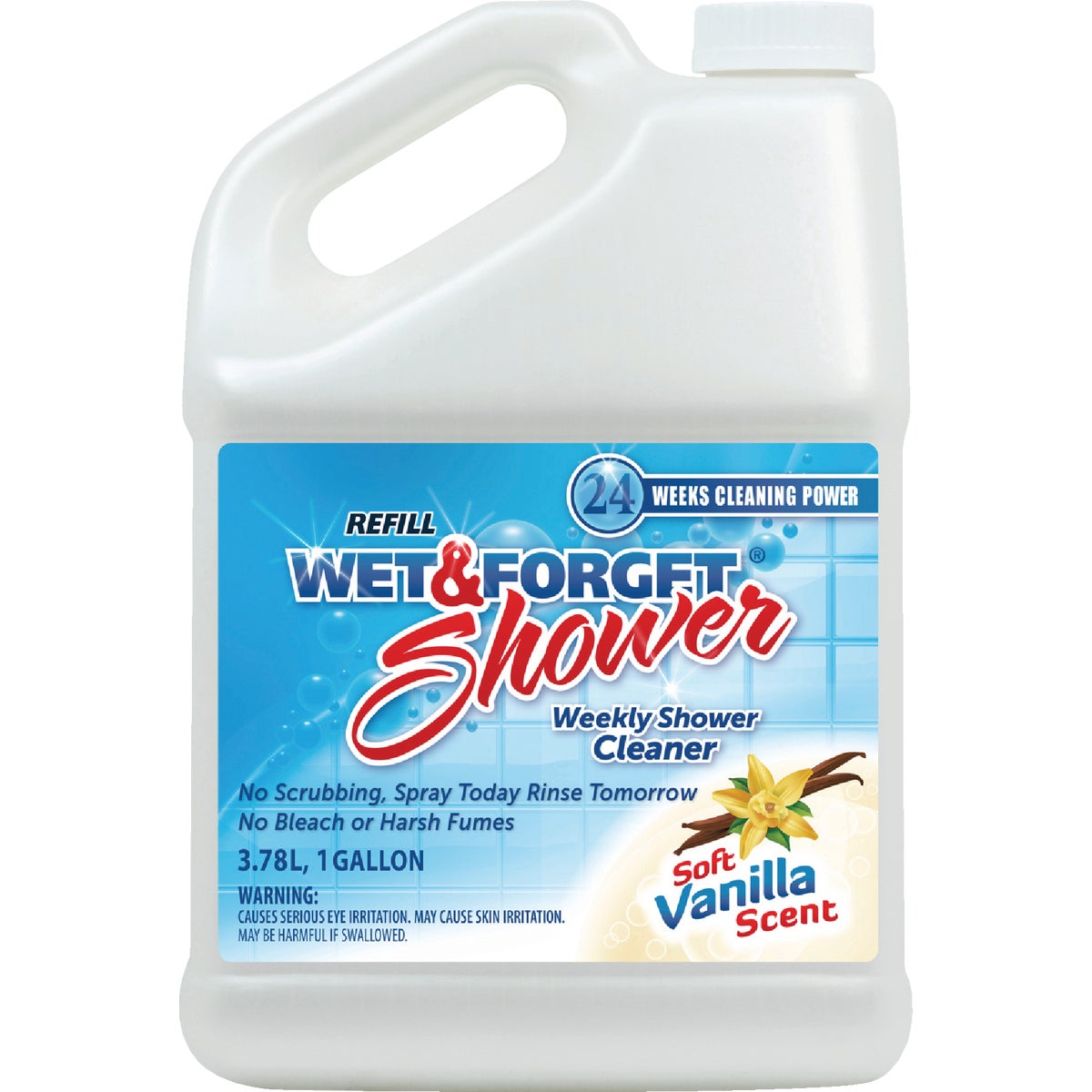 Wet & Forget 1 Gal. Soft Vanilla Scent Weekly Shower Refill Image 1