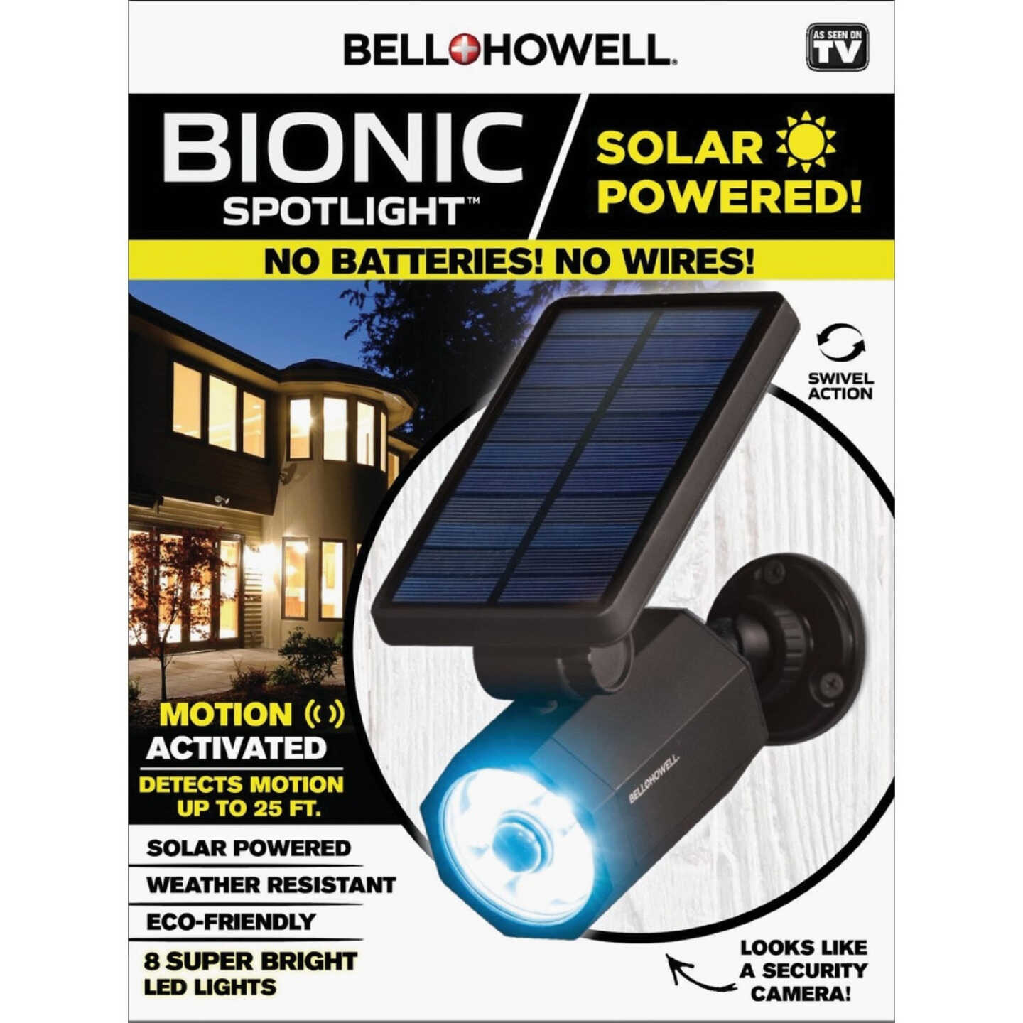 Bell+Howell Solar Powered Bionic Spotlight Image 1