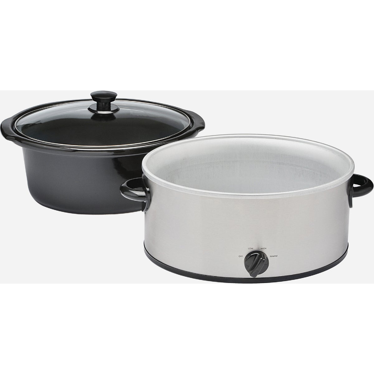 Crock-Pot 6 Qt. Stainless Steel Oval Slow Cooker Image 3