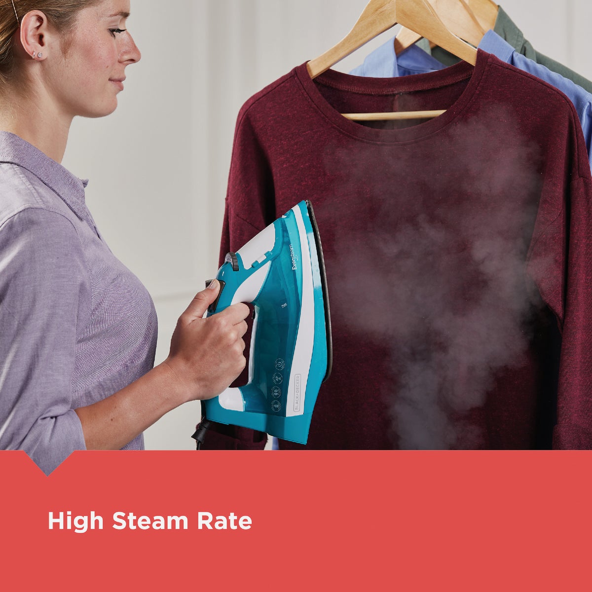 Black & Decker EvenSteam QuickPress Express Steam Iron Image 5