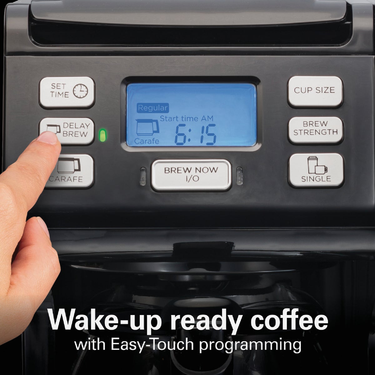 Hamilton Beach FlexBrew Trio 12 Cup Black Coffee Maker Image 8