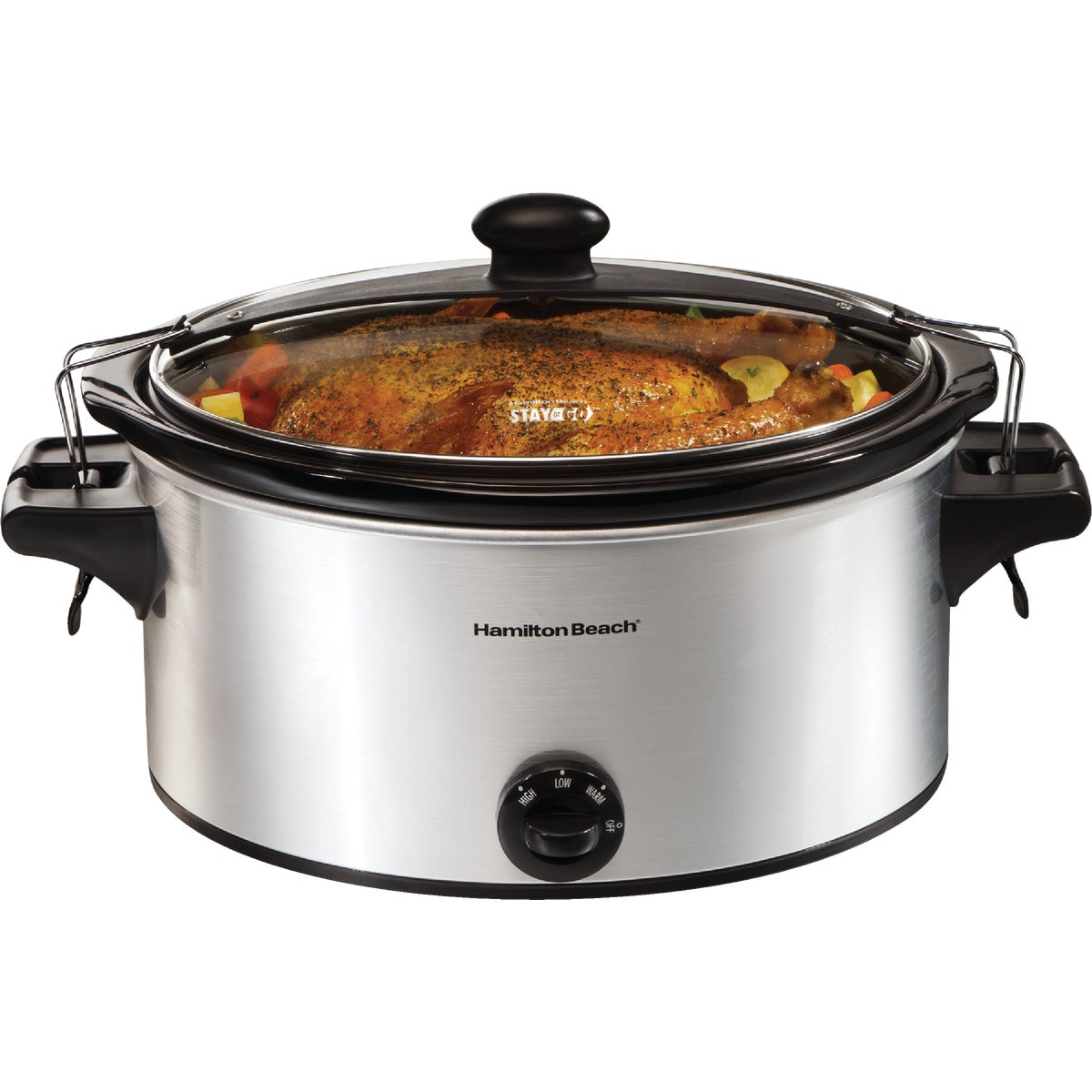 Hamilton Beach Stay or Go 6 Qt. Stainless Steel Slow Cooker Image 8