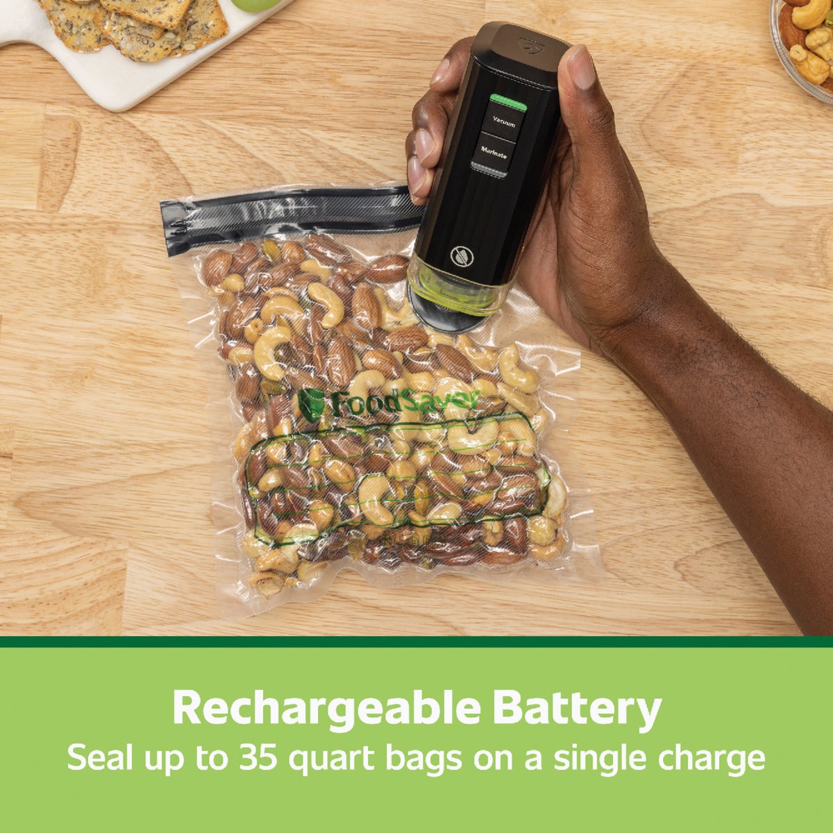 FoodSaver Handheld+ 2-in-1 Vacuum Sealing System Image 4