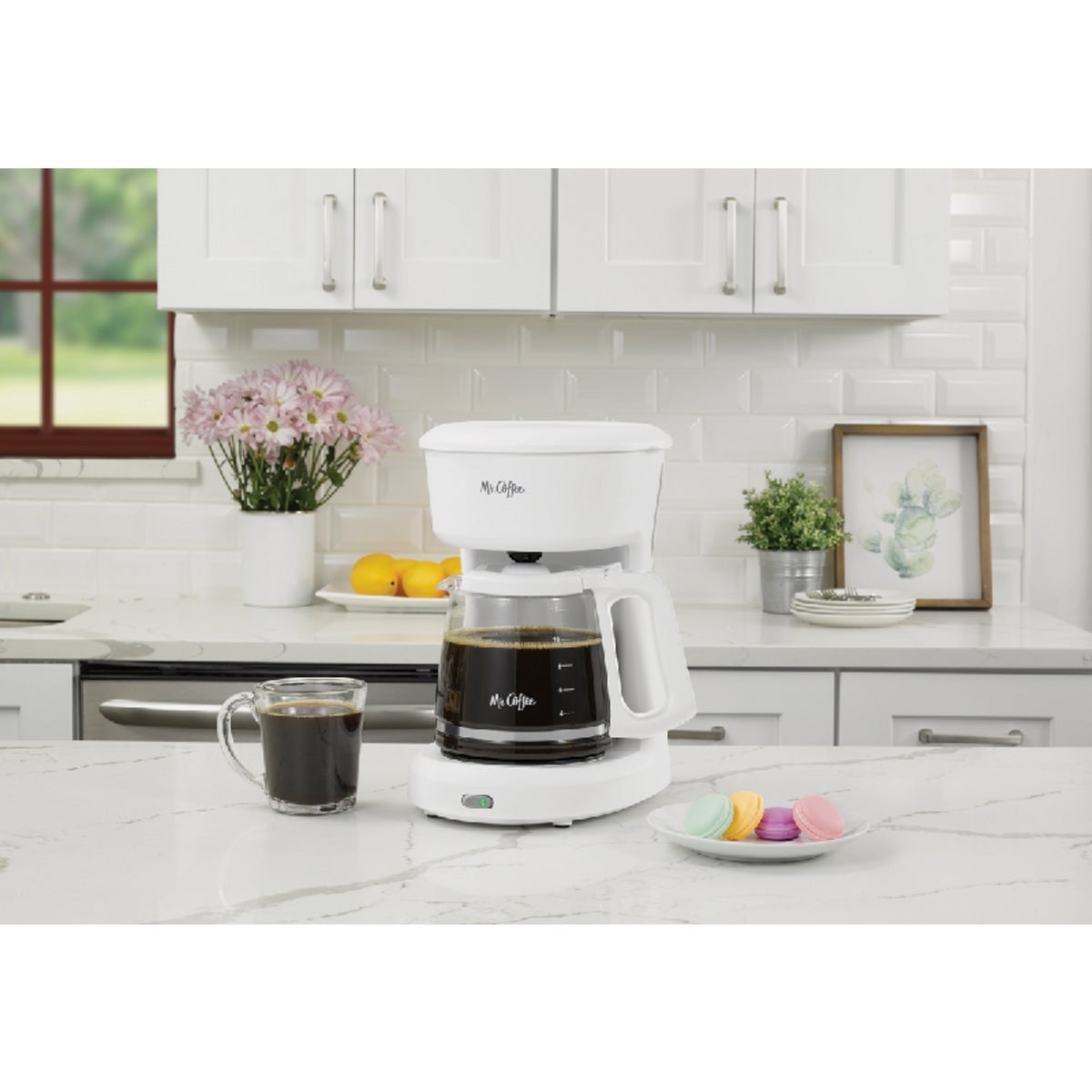 Mr Coffee 12 Cup Switch White Coffee Maker Image 2