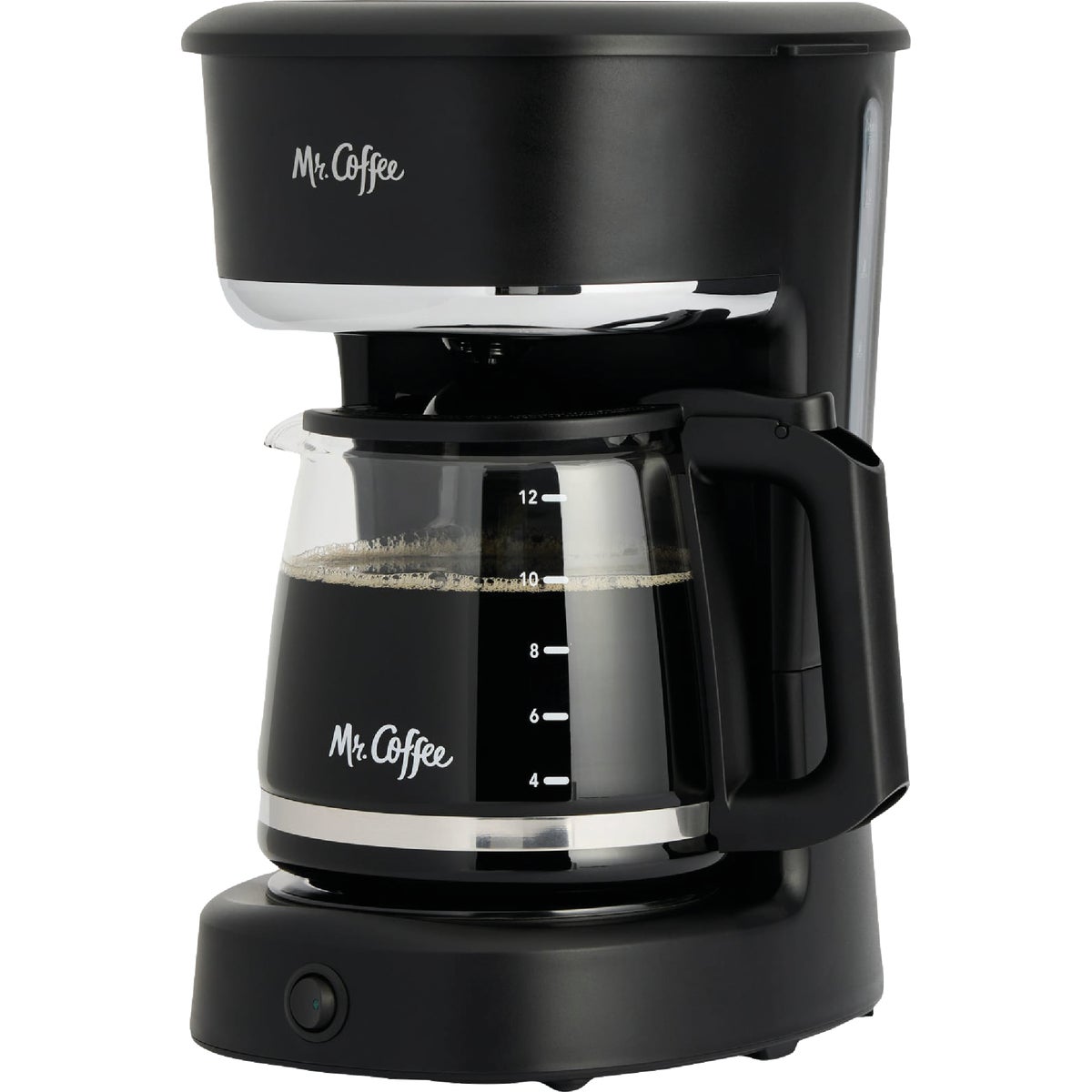 Mr. Coffee Switch Coffee Maker, 12-Cup Coffee Maker, Black