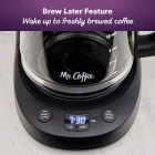 Mr. Coffee Programmable Coffee Maker, 12-Cup Coffee Maker, Black Image 3
