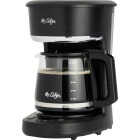 Mr. Coffee Programmable Coffee Maker, 12-Cup Coffee Maker, Black Image 1