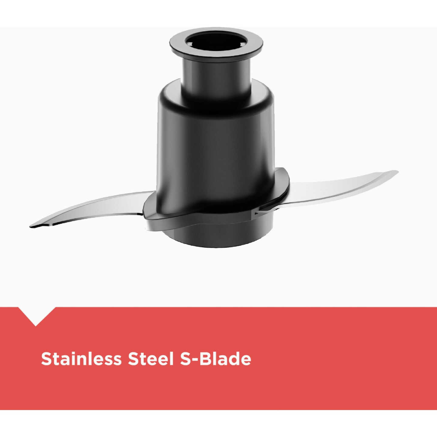 Black+Decker Easy Assembly 8-Cup Food Processor Image 3