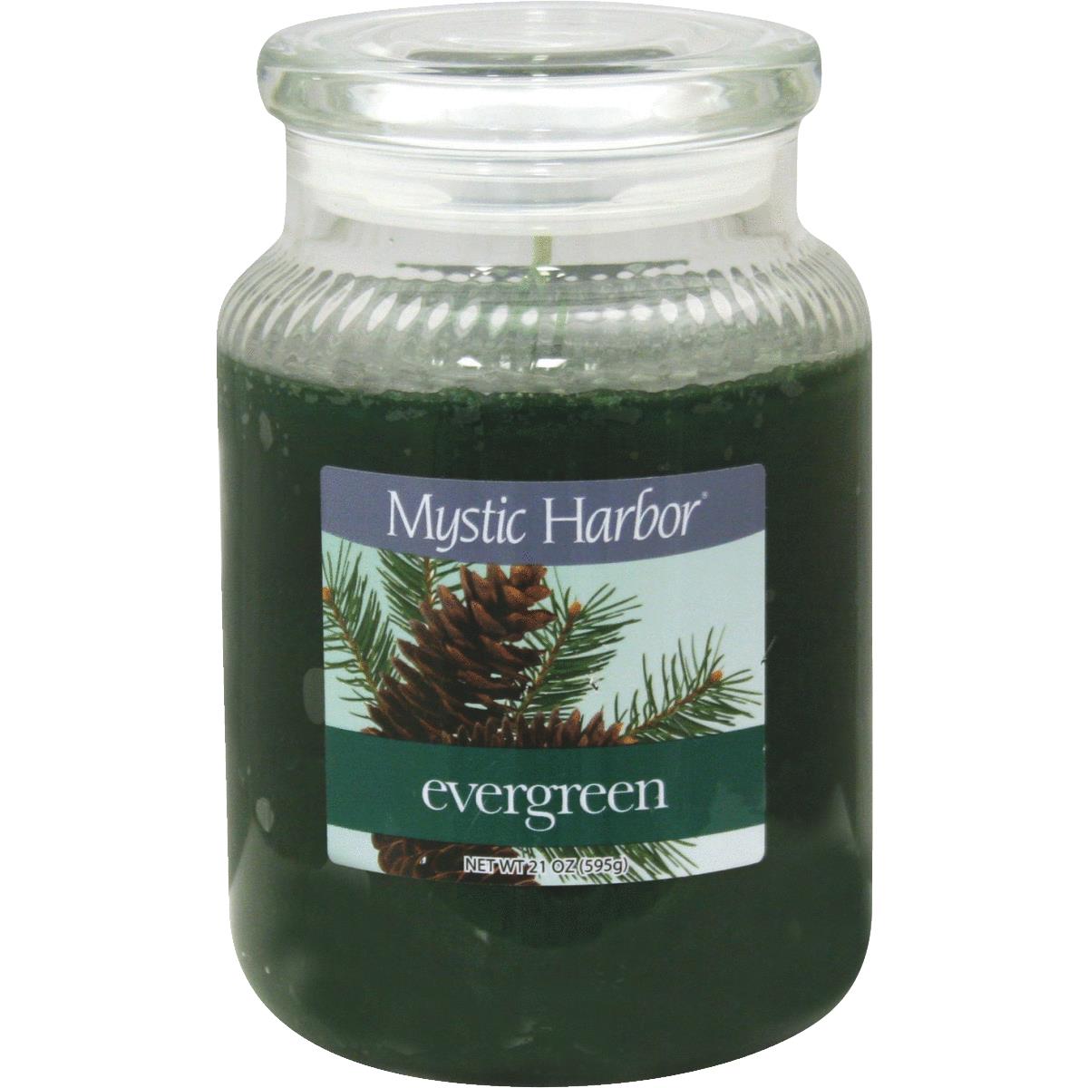 LRG EVERGREEN CANDLE Image 1