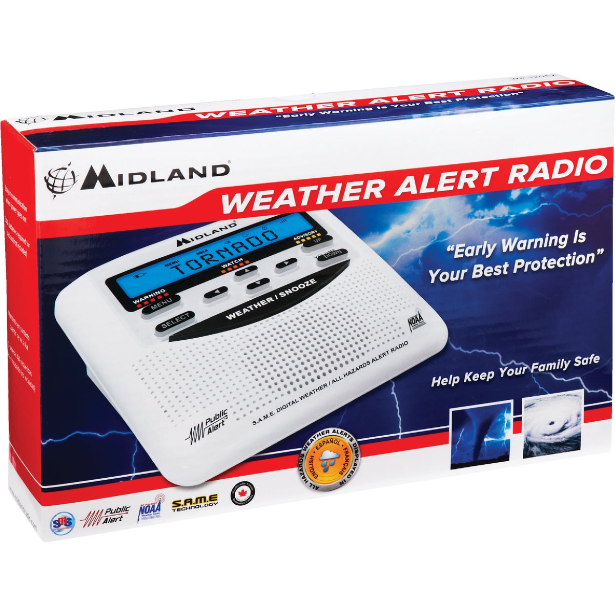 Midland Emergency Weather Alert Radio Image 4