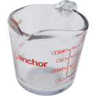 Anchor Hocking 1 Cup Clear Glass Measuring Cup Image 1