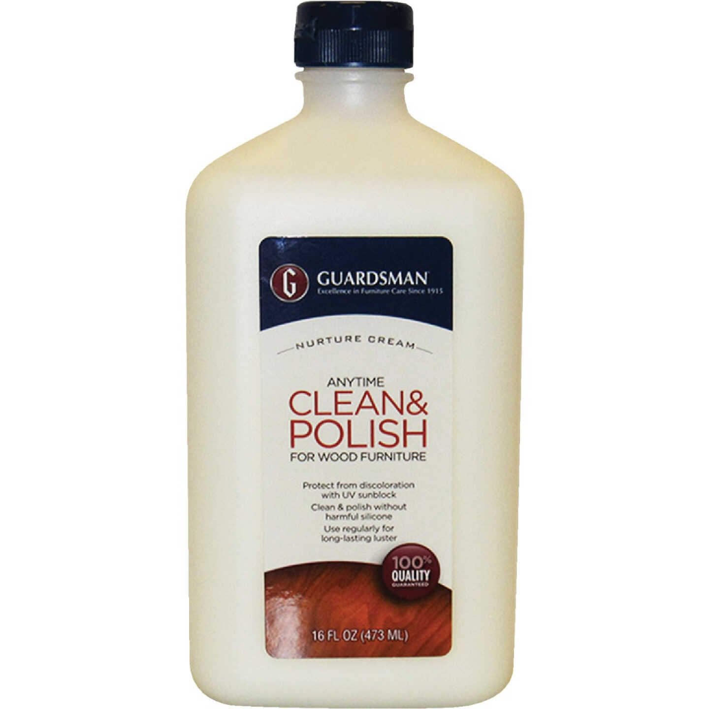Guardsman 16 Oz. Clean & Polish Wood Furniture Nurture Cream Image 1