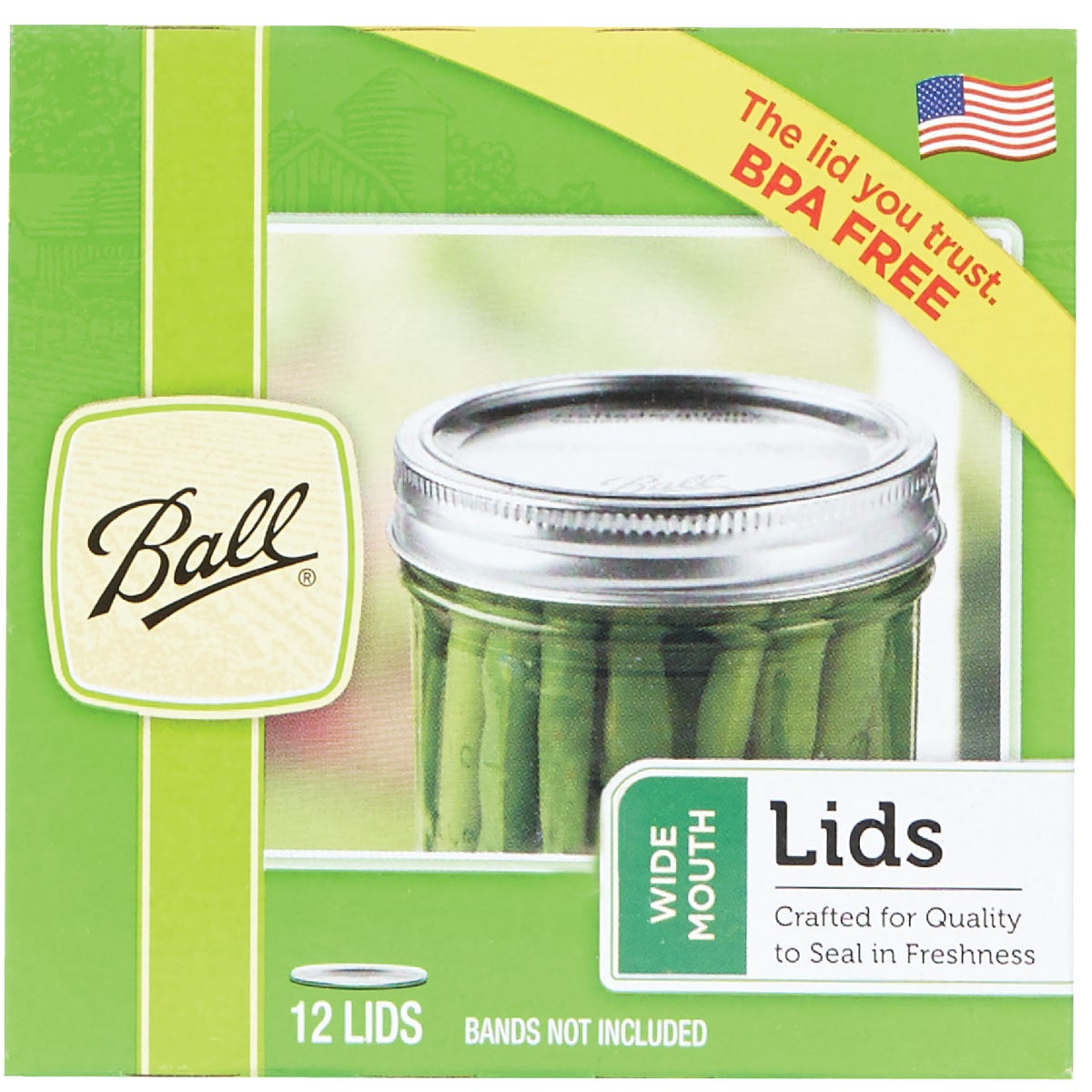 Ball Wide Mouth Dome Canning Lid (12-Count) Image 2