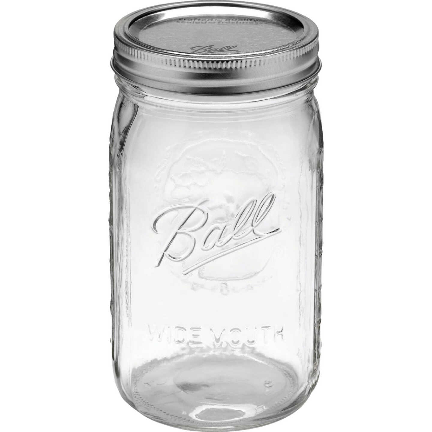 Ball 1 Quart Wide Mouth Mason Canning Jar (12-Count) Image 7