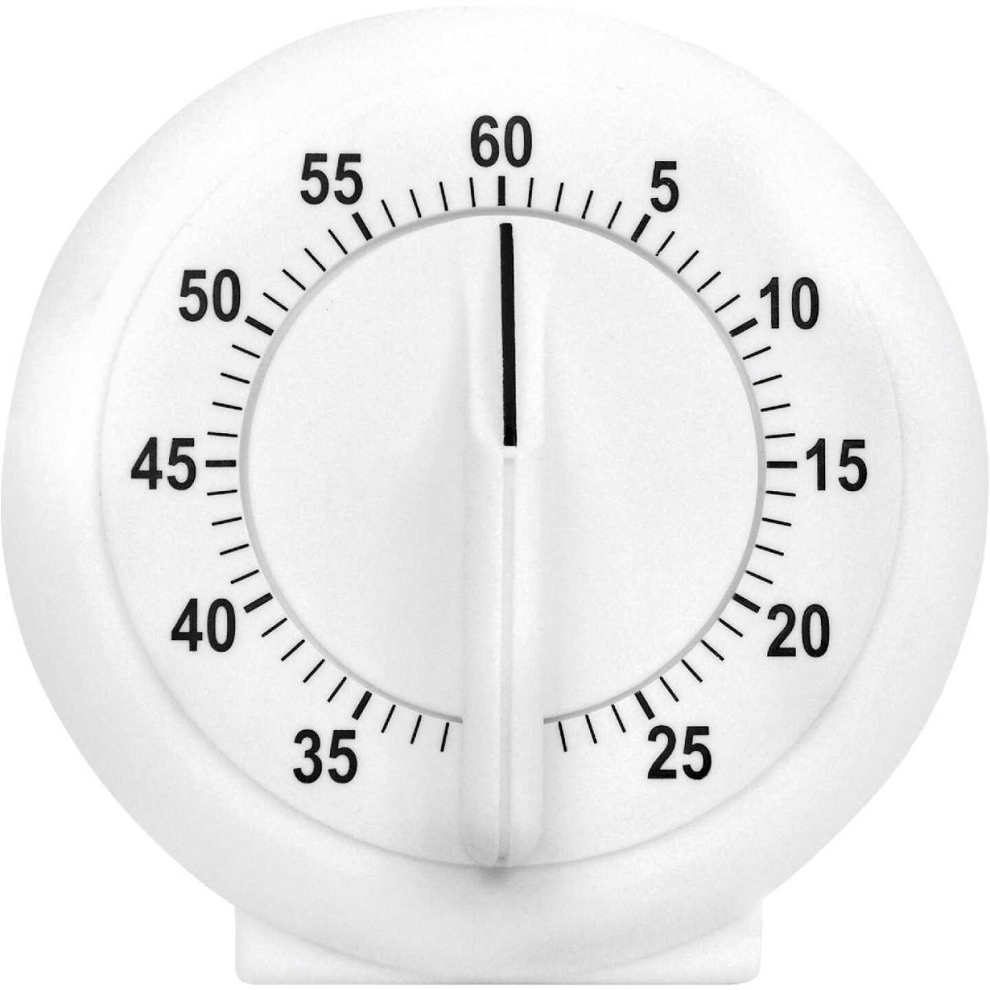 Acurite 60-Minute White Long Ring Timer Image 1