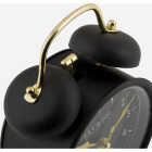 La Crosse Clock Co. Black Twin Bell Alarm Clock Image 3