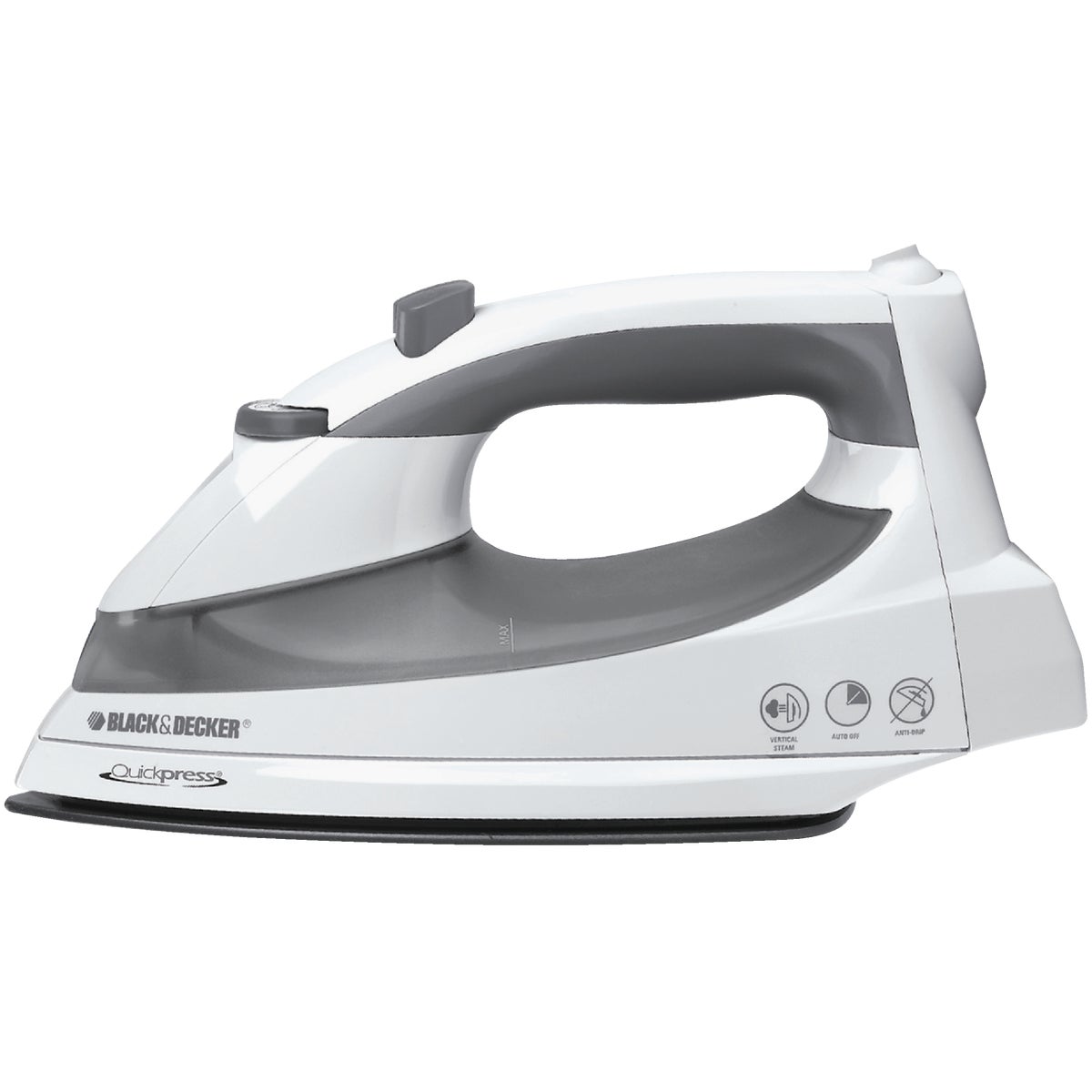Black & Decker QuickPress 1200W Smart Steam Iron Image 4