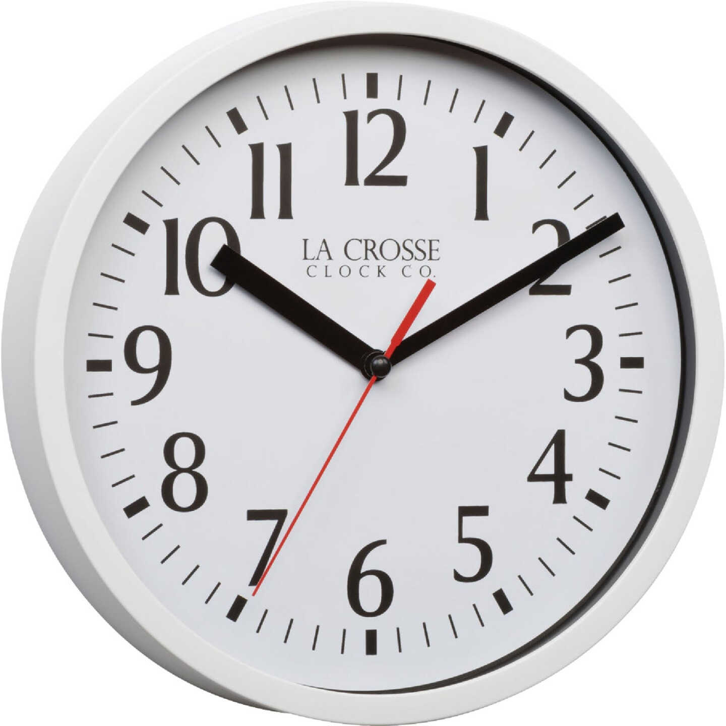 La Crosse Technology 8 In. White Basics Analog Wall Clock Image 5