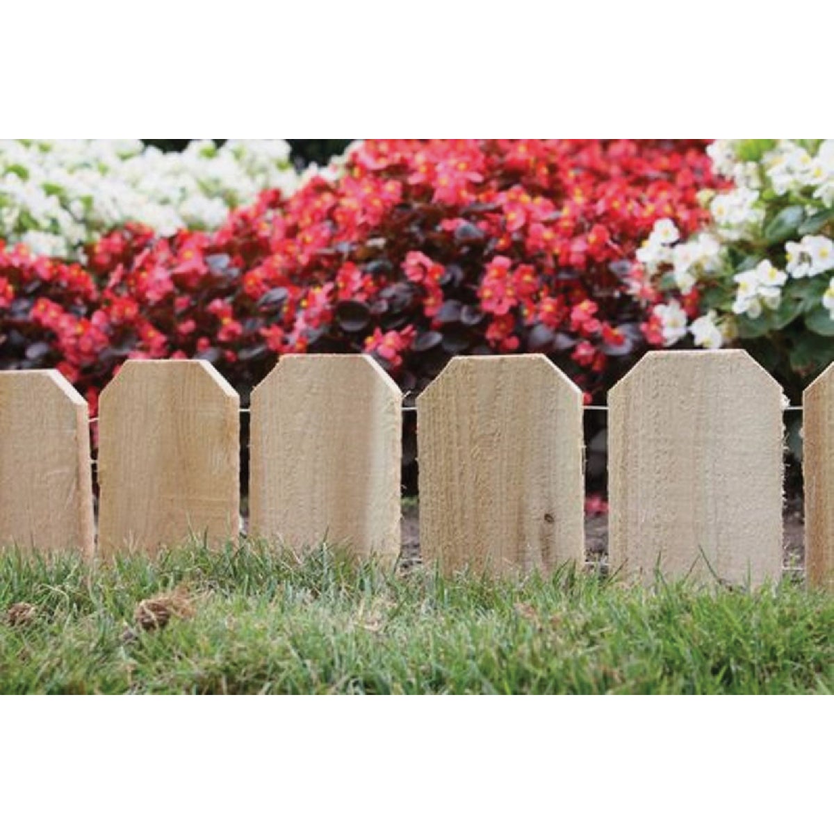 Greenes Fence 6 In. H. x 10 Ft. L. Cedar Lawn Edging Image 3