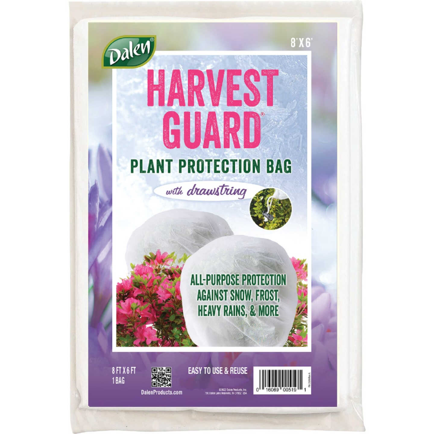 Gardeneer Harvest-Guard 8 Ft. L. x 6 Ft. W. Spun Bond Plant Protector Image 1