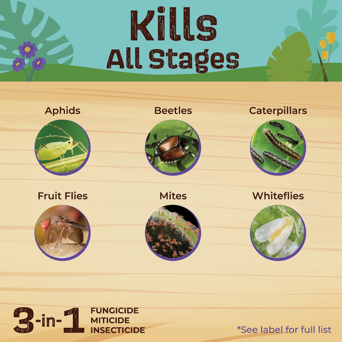 Bonide Captain Jack's 32 Oz. Ready To Use Trigger Spray Neem  Oil Fungicide, Insecticide, & Miticide Image 3