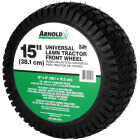 Arnold 15 In. Universal Lawn Tractor Mower Wheel Image 1