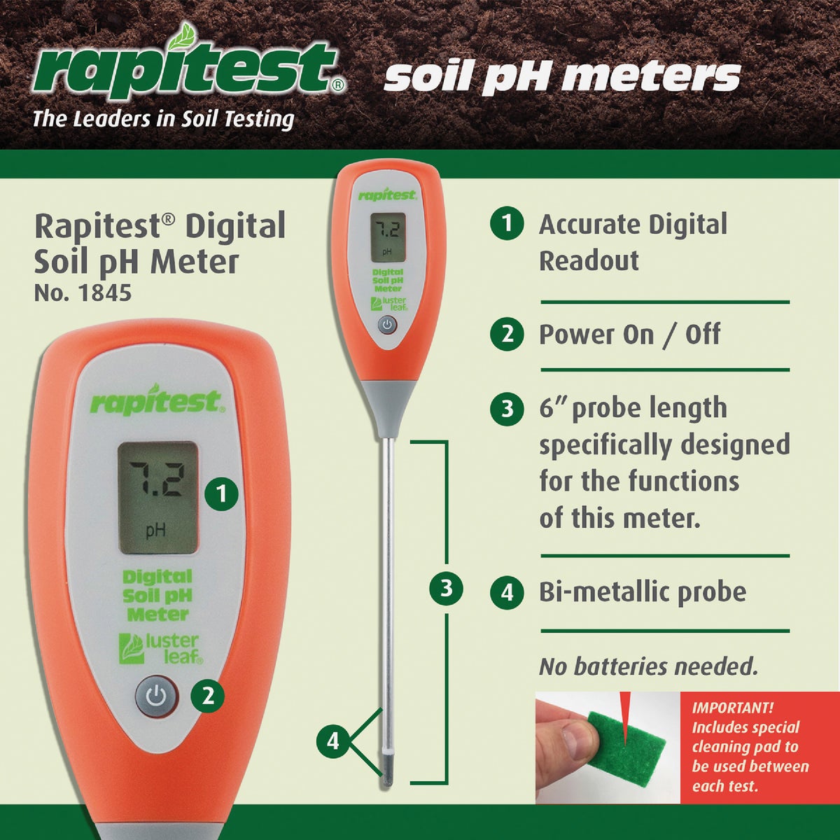 Rapitest Digital Soil Tester Image 6