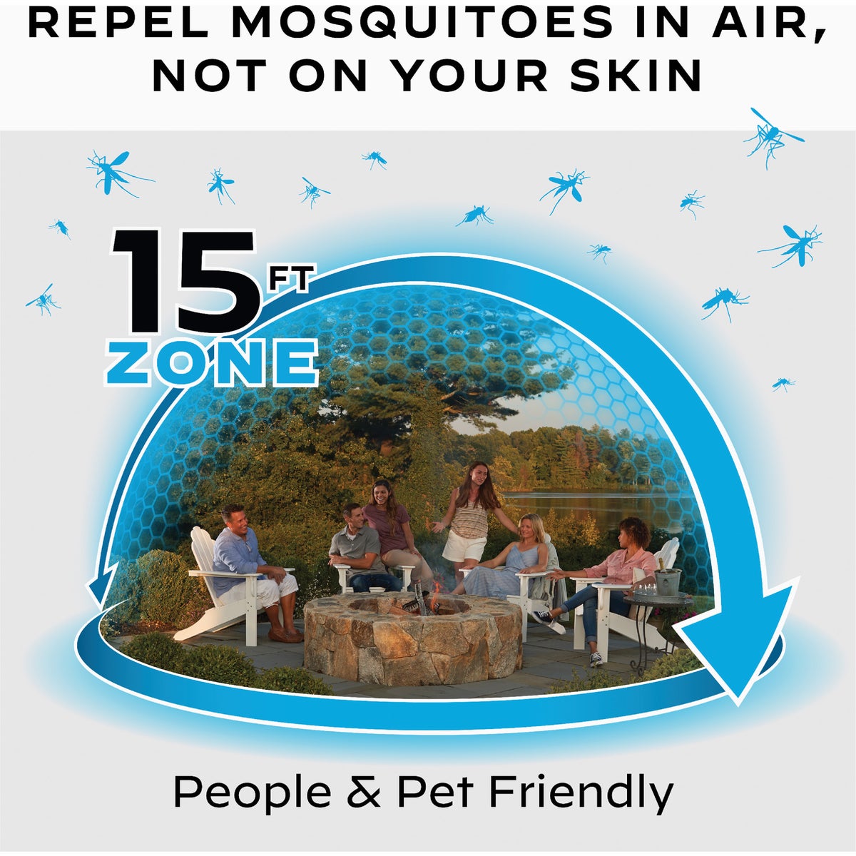 Thermacell 225 Sq. Ft. Coverage Area 12 Hr. Backyard Mosquito Repellent Lamp Image 2