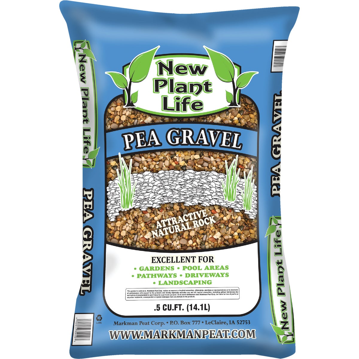 New Plant Life 0.5 Cu. Ft. Pea Gravel