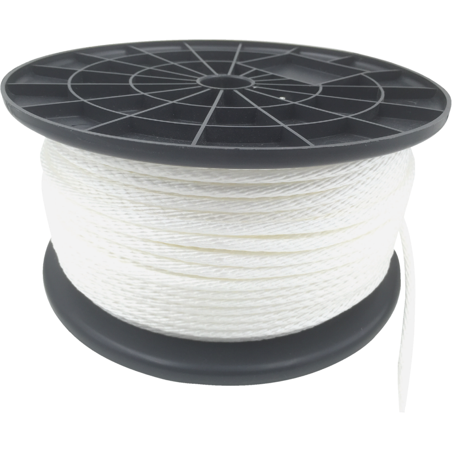 Do it Best 5/16 In. x 350 Ft. White Braided Nylon Rope Image 1