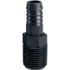 Orbit 3/4 In. MNPT x 1/2 In. Barbed Plastic Riser Flex Fitting Straight Adapter Image 1