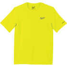 Milwaukee Workskin Medium High Visibility Short Sleeve Men's Lightweight Performance Shirt Image 2