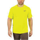 Milwaukee Workskin Large High Visibility Short Sleeve Men's Lightweight Performance Shirt Image 1